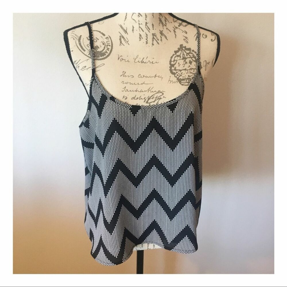 Wet Seal Chevron pattern crop top